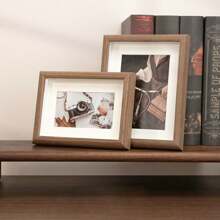 1pc Customized Photo, Customized Photo Album Page (Minimalist Frame + Customized Photo), Wooden Frame, Tabletop Display, Creative Wooden Frame, Finished Frame Simple, Rich In Color, Modern, High-Quality Customization, Personalized, Unique Ideal Gift, Suitable For Boyfriend, Girlfriend, Mom, Dad, Family, Friends, Anniversary, Valentine's Day, Mother's Day, Birthday, Children's Day, Father's Day, Graduation, Wedding Gifts - Multicolor - View 9