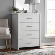 Mainstays Hillside 4-Drawer Dresser, Espresso Finish - White - View 8
