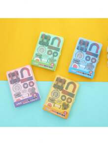 Lehr-Magnet-Materialien. Puzzle Magnetisches Dynamik-Wissenschafts-Experiment-Set. Schule Magnet-Experiment-Set [Zufällige Boxenfarbe], Schulmaterial, Schulanfang