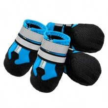 Set de 4 cubrepatas para perros medianos/grandes, antideslizantes y resistentes al agua