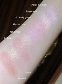 HOLIKA HOLIKA My Fave Piece Eyeshadow 56 HYPER PINKpalette | Single Eyeshadow | Soft Neutral Ash Color, Long-Wearing, Glitter, Clear Watercolor | Palette With Easy Color Matching For All | Korean Beauty, Korean Makeup - 56 HYPER PINK - View 5