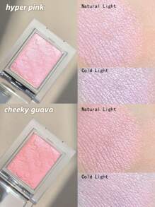 HOLIKA HOLIKA My Fave Piece Eyeshadow 56 HYPER PINKpalette | Single Eyeshadow | Soft Neutral Ash Color, Long-Wearing, Glitter, Clear Watercolor | Palette With Easy Color Matching For All | Korean Beauty, Korean Makeup - 56 HYPER PINK - View 7