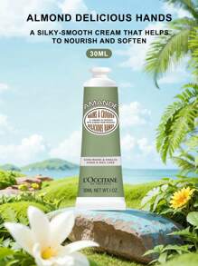 L'Occitane En Provence Almond Hand Crema Nourishes And Softens - 1.0 OZ./30ml - Almond - 查看 3