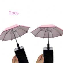 1/2 pièces Clip de parapluie pour téléphone portable pour le soleil, couvre-ombre solaire pour téléphone portable