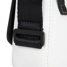 Puma Prime Idol 法棍包，休闲手提包，时尚法棍手提包，腋下斜挎包，090388-02 - 白-黑色 - 查看 2