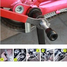 1 szt. Narzędzie do naprawy rowerów górskich ze stali nierdzewnej, ściągacz do zębatek