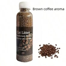 猫砂除臭珠 猫咪用品 猫砂伴侣 香薰珠 瓶装活性炭除臭颗粒 薰衣草 柠檬 玫瑰 - 彩色 - 查看 3