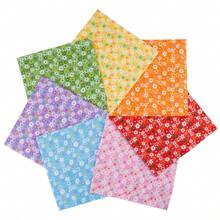 7Pcs 20" X 20" Fabric DIY Making Supplies Quilting Patchwork Fabric Fat Quarter Bundles DIY For Quilting Patchwork Cushions Fabric For Patchwork