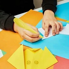 1/2/3 Stücke Ultimatives Kunststoff Nähmarkierer Werkzeug - Präzisions-Pointierer und Nahtkräusler - Mühelose Nähpress für Quilter - Haltbarer Kunststoff, Nadelspitzen-Wendevorrichtung und Markierpresse, Nähmarkierer, Patchwork-Presspresse, geeignet für Patchwork, Basteln, in Weiß, Schwarz und Rot erhältlich