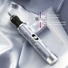 12合1电动指甲钻套装，多功能指甲打磨机，USB充电式 - 适用于厚指甲，专业4速电动指甲锉，指甲抛光和塑形工具，美甲工具，女性馈赠佳品，价格合理，品质优良 - 黑色 - 查看 7