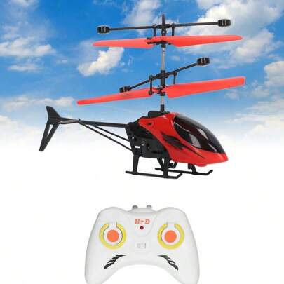 Mini Helicóptero con Sensor Manual - Helicoptero de Juguete con control remoto