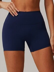 MASKERT Women's Fitness Shorts, Yoga Pants, Running Sports Pants, High Elasticity Sports Pants, Pleated And Hip Lifting Pants