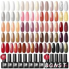 coscelia 25PCS Gel Nail Polish Set With Base Glitter Matte Glossy Top Coat Autumn Winter Colors 7ML Nail Gel Polish Kit Neede UV Lamp Long Lasting Glitter White Red Brown Black Nails For Women DIY Nail Salon Gift