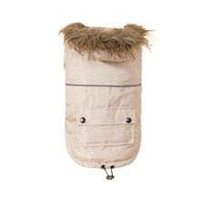 Dog Winter Jacket 2 Legs Covered Dog Hooded Coat With Pocket Warm Pet Clothes For Small Medium Dogs