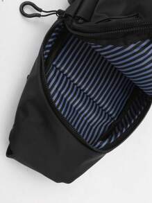 Men's Multifunctional Chest Bag With USB Charging Port, Lightweight Shoulder Bag, Mobile Crossbody Bag, Multi-Functional Solid Color Sports Hiking Large Capacity, Waterproof Commuting Fanny Bag, Christmas Belt Bag Travel Bag Winter Christmas Gift Black Bag Travel Essentials Holiday Essentials Bag For Men Fanny Pack Bags Men Summer Back To School The Sporty Life Vacation Bag Pack Waist Bag Spring School Supplies Pouch