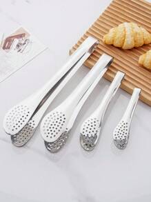 1/4pcs Stainless Steel Food Tongs Home Kitchen Saute Steak Tongs Barbecue Tongs Barbecue Tongs Baking Bread Tongs Food Tongs
