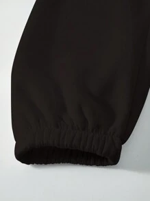 1 Women's Plus Size Sweatpants Casual Exercise Fashion Comfortable Running Home Soft Warm Display Curved Sweatpants Black Simple Letter Faith Print Design