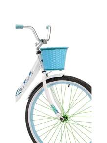 Kent 26" Women's, La Jolla Cruiser Bike, White - Apricot - View 3