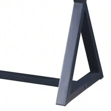 Nalo Charcoal Finish Console Table,Christmas