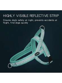 HP391 Reflective No-Pull Dog Harness With Soft Padding - Adjustable, Comfort Fit For Small To Medium Breeds