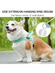 HP391 Reflective No-Pull Dog Harness With Soft Padding - Adjustable, Comfort Fit For Small To Medium Breeds