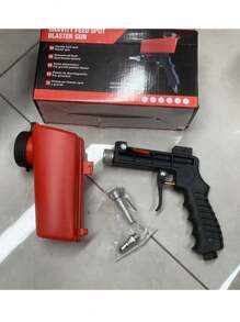 Pequeña pistola neumática de arena portátil con gravedad, herramienta de ferretería - Tipo A - Ver 14