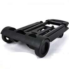Carro de equipaje plegable, carrito ligero con ruedas, carrito de compras con ruedas, carrito de la compra, carrito de carga