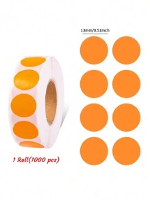 1000 miếng dán chấm tròn 1/2 inch, nhãn mã hóa màu, nhãn dán mã hóa nhiều màu để phân loại tệp, đánh dấu các điểm chính, tô màu, lớp học của học sinh, văn phòng, tổ chức, ý tưởng quà tặng Giáng sinh, đồ trang trí nhà ngày lễ (1 cuộn = 1000 miếng), lớp học, nhãn dán chấm, cuộn nhãn dán, cuộn tô màu, giấy dán, nhãn dán chấm trắng, nhãn dán nhỏ, nhãn dán chấm trắng, nhãn dán chấm đỏ - nhiều màu - Xem 19