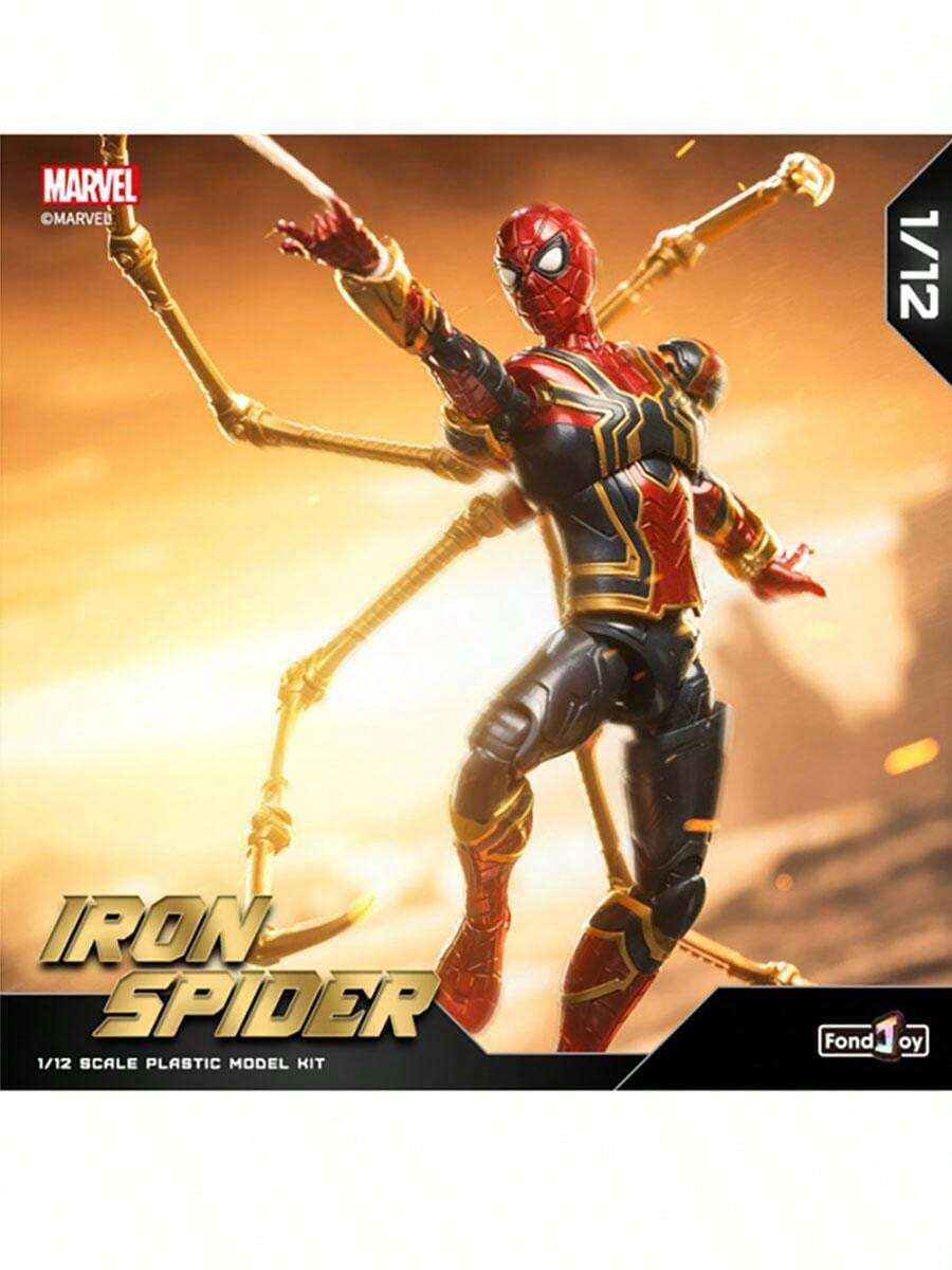 Fond joy Fondjoy 1/12 Iron Spider Assembly Model Kits, Iron Spider ...