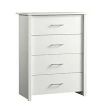 Mainstays Hillside 4-Drawer Dresser, Espresso Finish - White - View 2