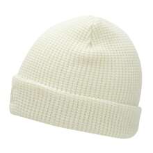 Puma 针织帽，户外防风保暖男女情侣帽，针织毡帽 022848-16 - 白色 - 查看 2