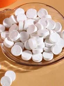 Jednorazowe kompresowane naturalne maski do twarzy - DIY jednorazowe maski kosmetyczne do nawilżania i pielęgnacji skóry, bezzapachowe - oddychające, wygodne w dotyku, o przejrzystej konsystencji. Promocja świąteczna - Wielokolorowe - Zobacz 2