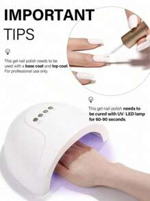 1 件 12ml 勃艮第猫眼指甲油凝胶，LED/UV，适合家庭和沙龙美甲、DIY、日常使用、秋冬季、圣诞节 - 紅色 - 查看 11