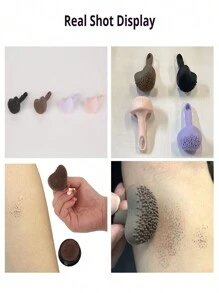 1 个硅胶雀斑印章，时尚雀斑化妆工具，适合日常活动、舞会和派对