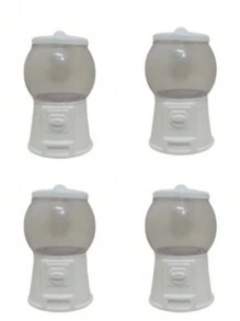 1dulcero Gumball Container Souvenir Colors Gumball - White - View 1