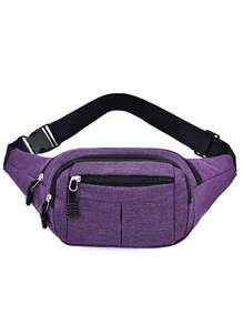 Waist Bum Bag Men Women Fanny Pack Holiday Travel Money Belt Pouch Wallet Unisex Cashier Bag Durable Mobile Phone Fit Waistpack - Multicolor - View 14
