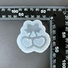 Silicone Mold For Bow, Heart Shaped Keychain, Epoxy Resin Mold Valentines