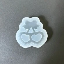Silicone Mold For Bow, Heart Shaped Keychain, Epoxy Resin Mold Valentines