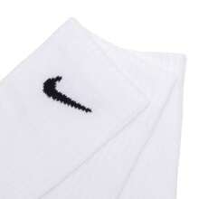 Nike 速乾U NK EVERYDAY LTWT CREW 3PR中筒訓練襪(3雙) SX7676-100 - 黑/白 - 查看 4