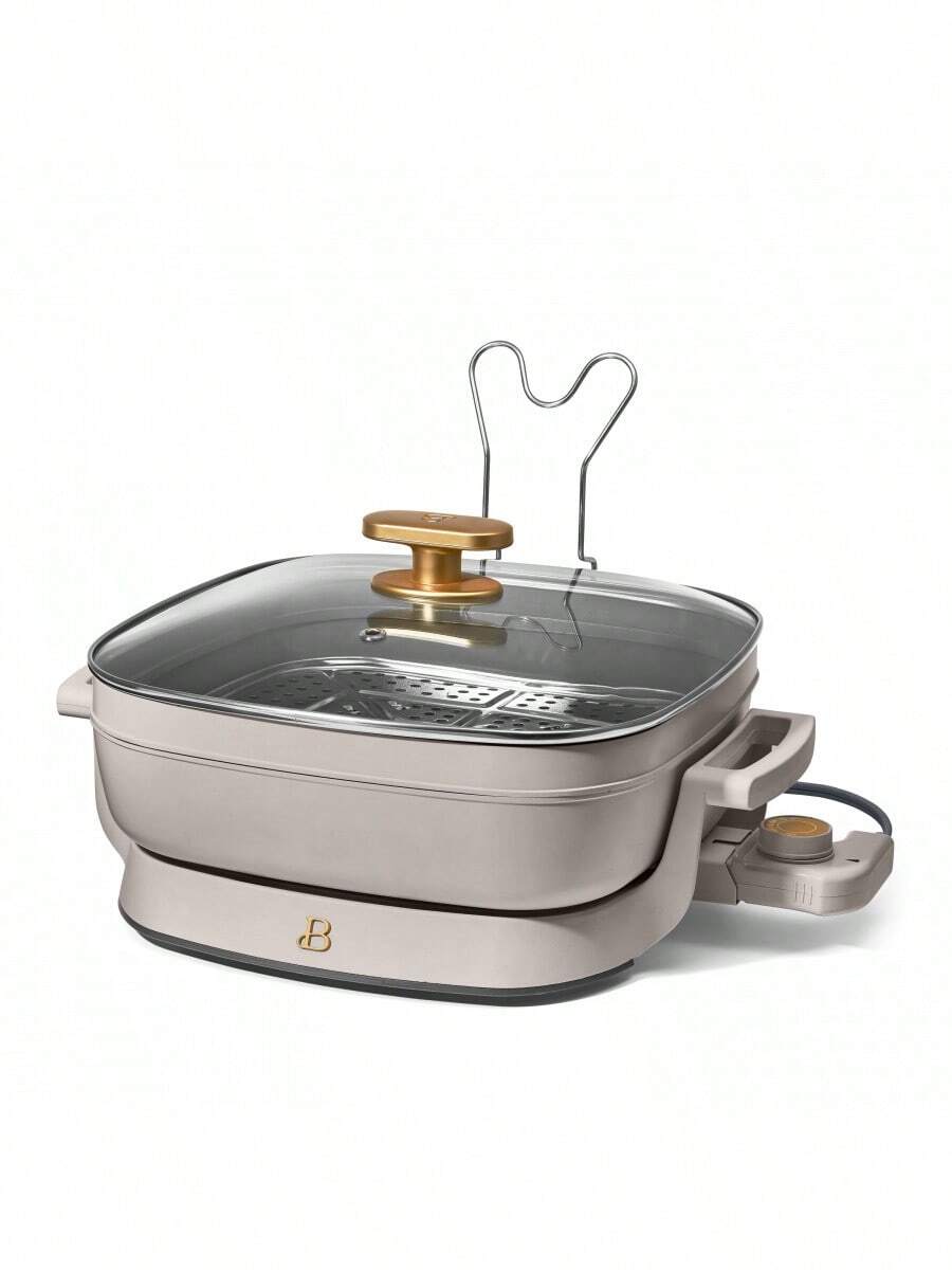 Beautiful 5 In 1 Electric Skillet - Expandable Up To 7 Qt With Glass ...