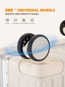 Aluminum Frame 20/22/24/26 Inch Luggage & Cosmetic Storage 2pcs Set, With Spinner Wheels, Carry-On Size Suitcase Travel Suitcase Suitcases Suit Case Travel Luggage Carry On Suitcase Carry On Hand Luggage Suitcase Set Luggage Set Luggage Bag - Multicolor - View 7