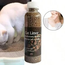 猫砂除臭珠 猫咪用品 猫砂伴侣 香薰珠 瓶装活性炭除臭颗粒 薰衣草 柠檬 玫瑰 - 彩色 - 查看 5