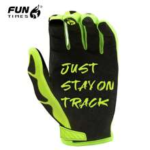 FUNTIMES 1 Pair Non-Slip & Durable Full Finger Outdoor Cycling Gloves - Multicolor - View 5