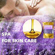 Natural Bath Salt, Lavender&Chamomile Mineral Sea Salt, 6 Bag, Easily Dissolving Sea Salts For Soaking & Bathing, Foot Soak, Skin Nourishing Fine Sea Salt