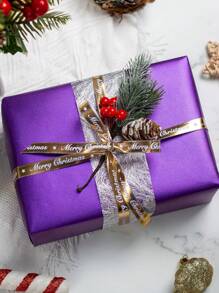 1 Rollo de papel de regalo con textura metálica mate, papel de regalo de boda morado, papel de regalo de unicolor para Halloween, papel de regalo adecuado para bodas, San Valentín, cumpleaños, Navidad, ramos DIY, papel de regalo metálico de Navidad, decoraciones navideñas DIY (para accesorios), patrones de unicolor, papel de regalo mate, Halloween, decoración de Acción de Gracias, otoño, invierno - Morado - Ver 6