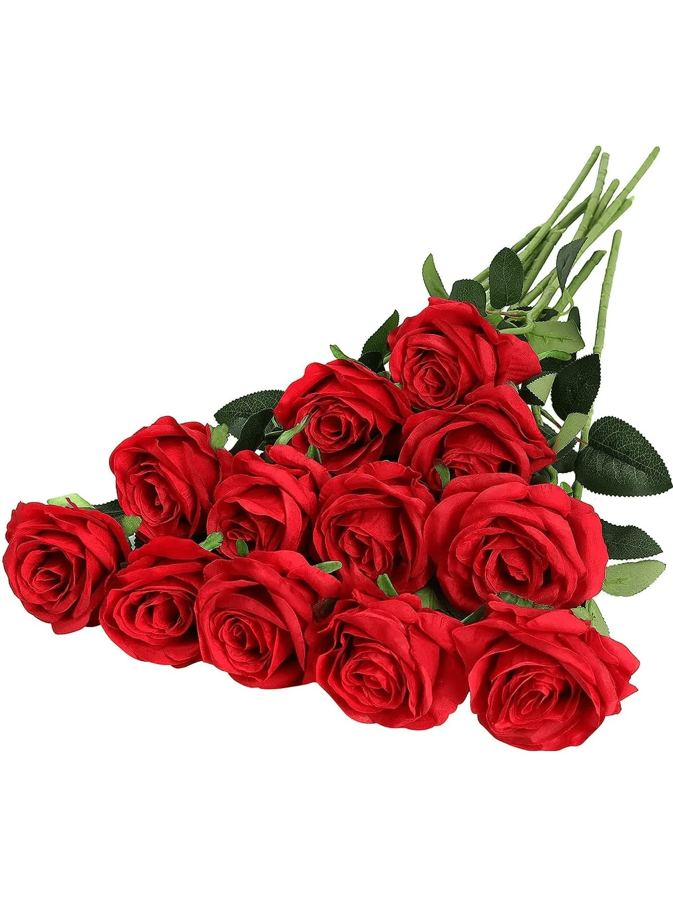 20/10/6/1pc, Artificial Rose Flowers, Faux Rose Flowers, Wedding Decoration, Bridal Bouquet, Suitable For Room Bedroom, Office Desk, Living Room, Wall, Kitchen, Birthday Gift, Wedding Decoration, Table Centerpiece, Outdoor Garden Decoration, Valentine's Day Home Decor