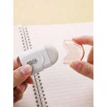 1 pezzo Set multifunzione con gomma da cancellare e temperamatite, colore casuale, forniture per ufficio e scuola per l'apprendimento