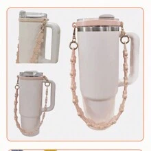 Base de taza, correa colgante para botella de agua, correa para transportar botella de agua, correa de silicona para atar taza, manga portátil para cable - Multicolor - Ver 3