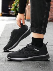 Zapatos de hombre de Primavera/Otoño 2025, estilo coreano con cordones, ligeros, calzado casual unisex minimalista para deportes al aire libre, transpirables para el uso diario, para senderismo, caminata y casual de negocios