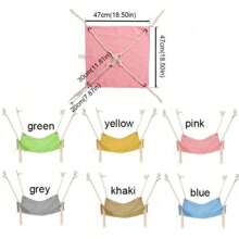 1PC Cat Hanging Beds Pet Cage Hammock Bed For Kitten Hanging Seat Indoor Cat Sofa Mounted Durable Cat Bed Nest Puppy Cushion - Multicolor - View 2